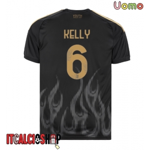 Juventus Lloyd Kelly #6 Terza Maglia 2026-27 Manica Corta Juventus Lloyd Kelly #6 Terza Maglia 2026-27 Manica Corta